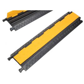 Cable Protecting Ramp 1m (2 channels), max. load 6t